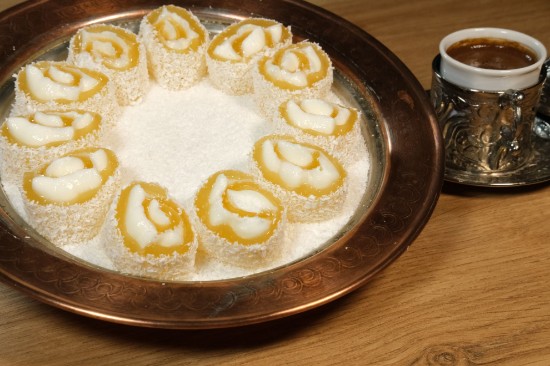 Klasik Manda Kaymaklı Lokum 500 gr resmi