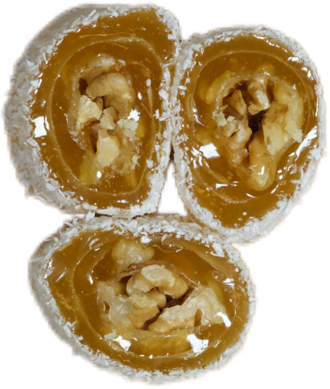 SARMA CEVİZLİ LOKUM  (500 gr ) resmi