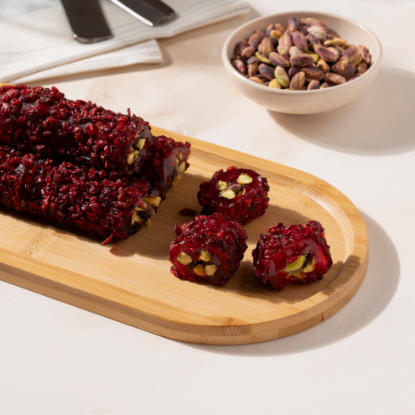 Zereşk Üzümlü Antep Fıstıklı Lokum 500 gr resmi