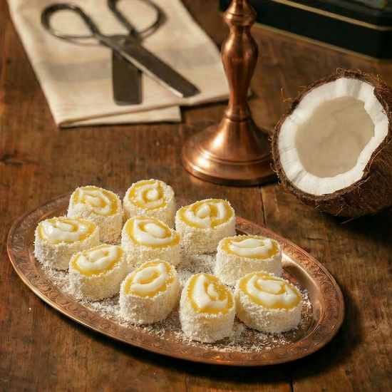 Klasik Manda Kaymaklı Lokum 500 gr resmi