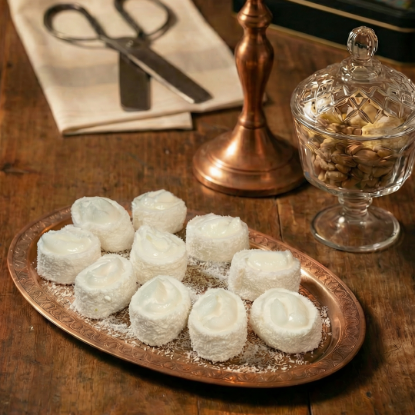 Manda Kaymaklı Sultan Lokum 500 gr resmi